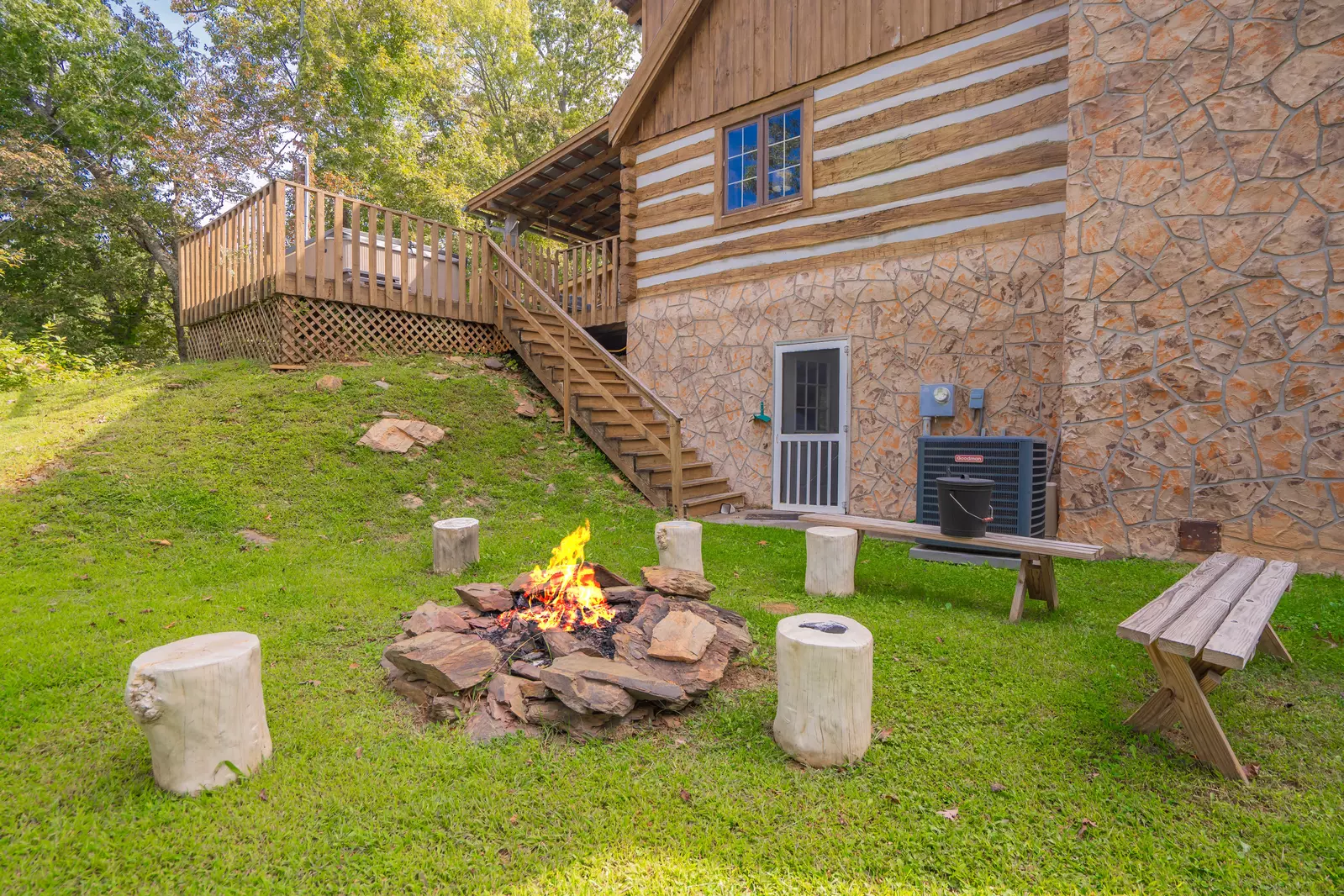 Hand Hewn Hideaway