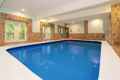 indoor pool cabin