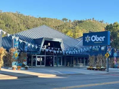 Ober Mountain fall decor