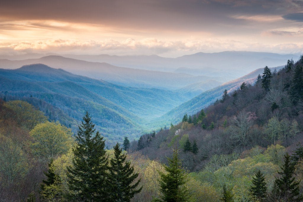 scenic Smoky Mountain view