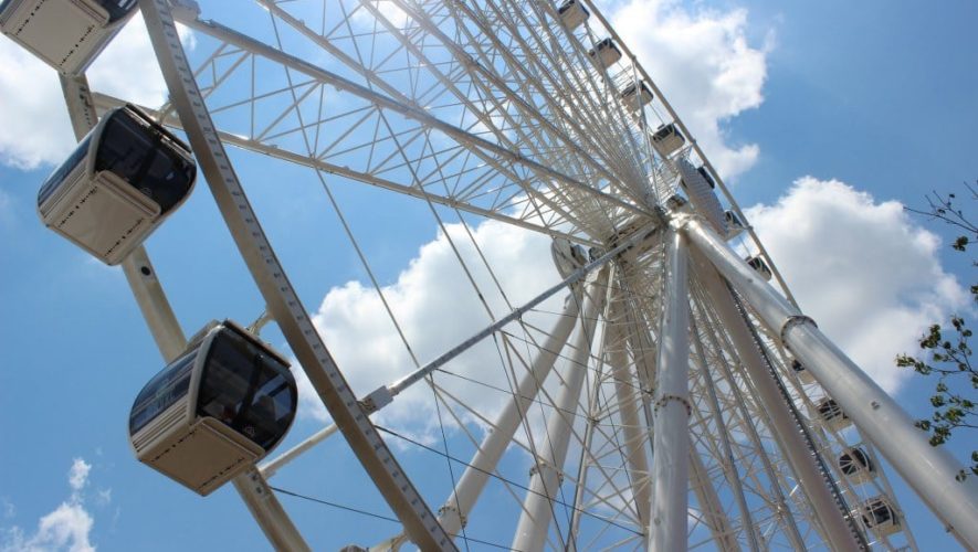 The Great Smoky Mountain Wheel at The Island in Pigeon Forge