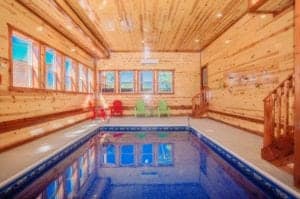 magical mountain retreat gatlinburg cabin with indoor pool