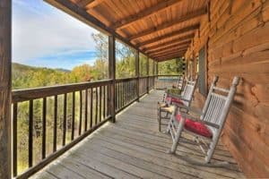 Hawk's View cabin in Galtinburg TN