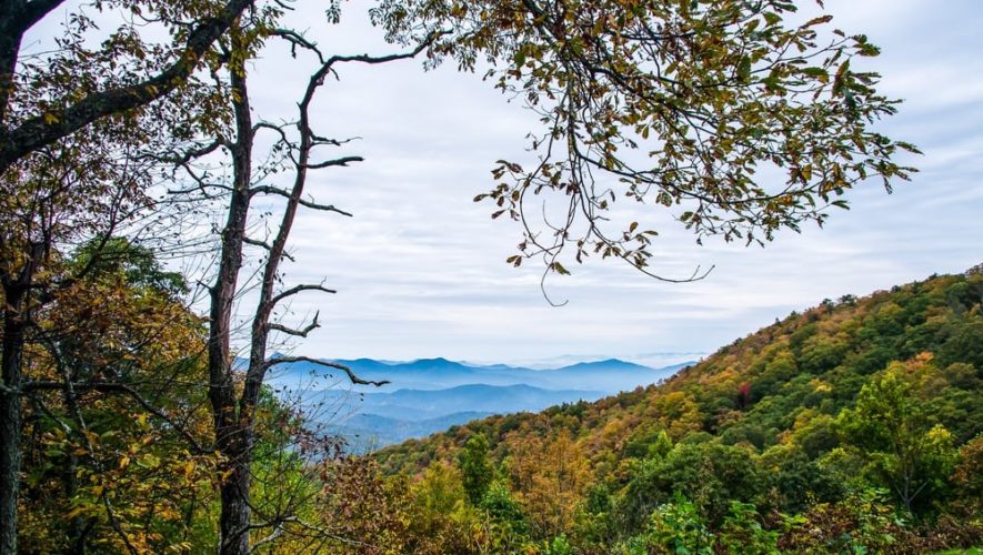 View of the Smoky Mountains