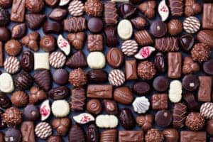 variety of chocolates