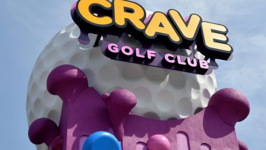 crave golf club in pigeon forge tennessee